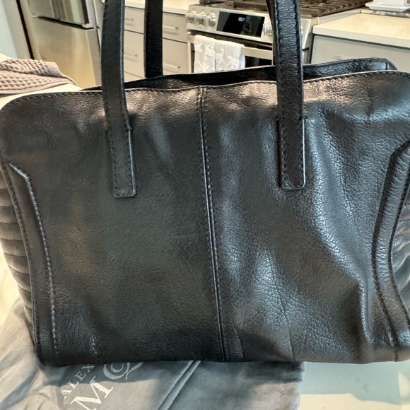 Alexander McQueen Leather Skull Padlock Biker Bag - Picture 7 of 8